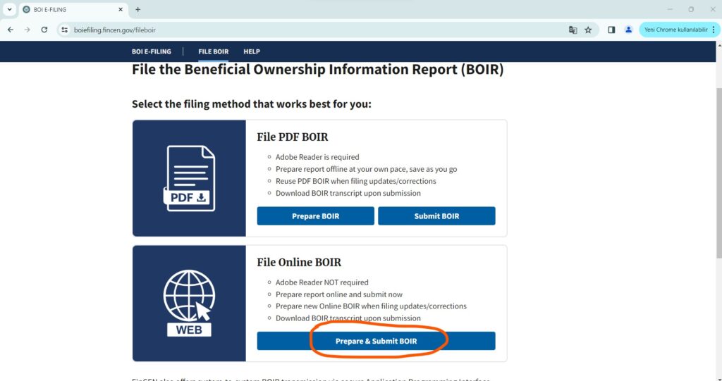 Fincen boi beyani nasil yapilir 3 Fincen BOI Beyanı (Adım Adım Rehber)